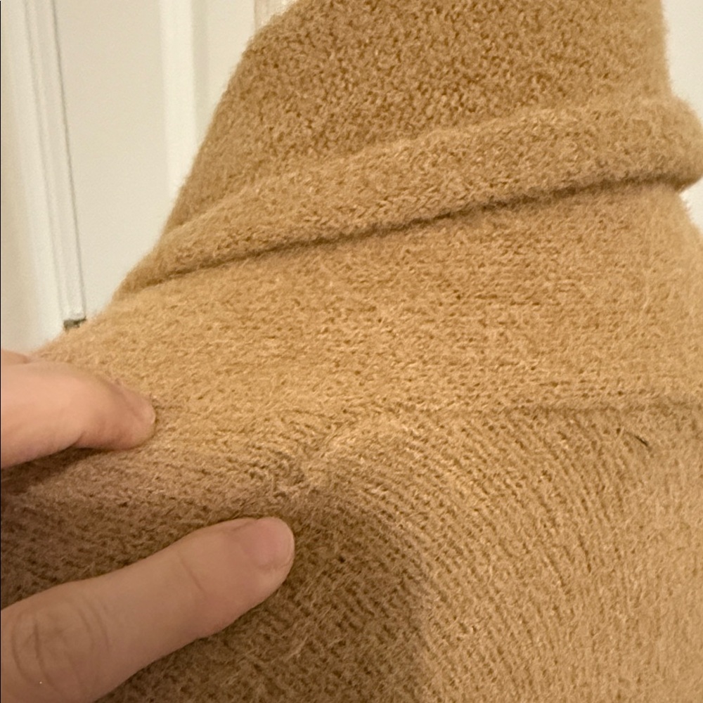 Sleeping on Snow by Anthropologie Camel Open-Front Cardigan - Picture 6 of 9